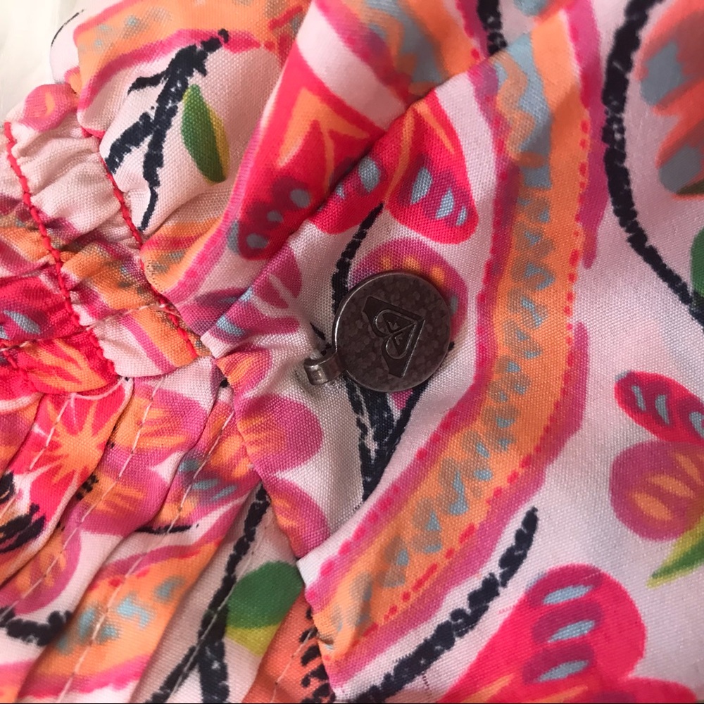 Adorable Floral Roxy Dress Size M - Picture 5 of 6